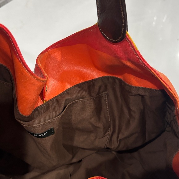 J. Crew Colorful Striped Shoulder Bag - Picture 3 of 9